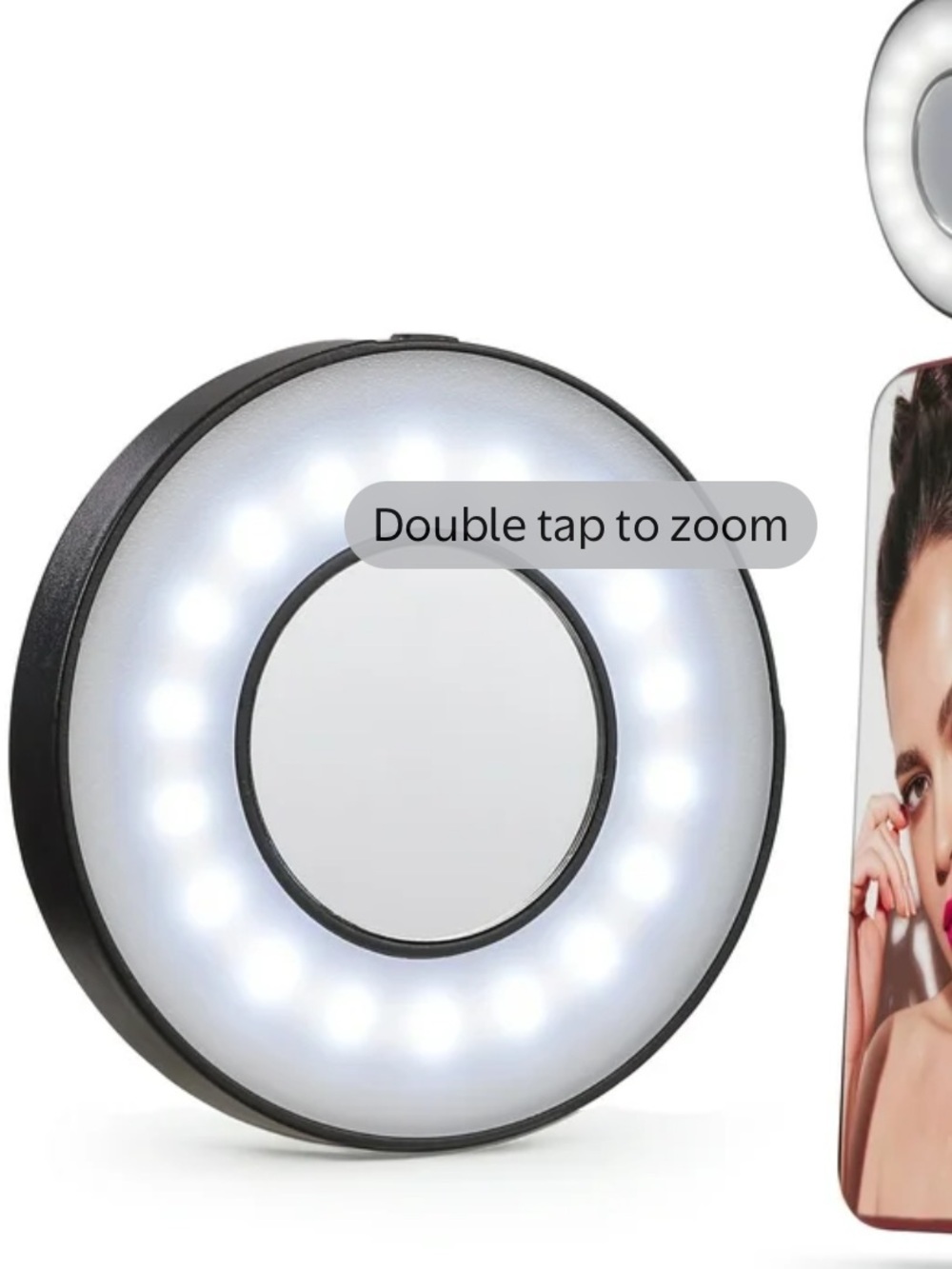 Vivitar Mini MagSafe Ring Light for iPhone Pictures and Podcast Streaming